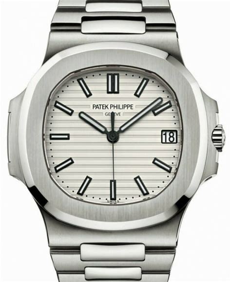 patek philippe nautilus white dial price